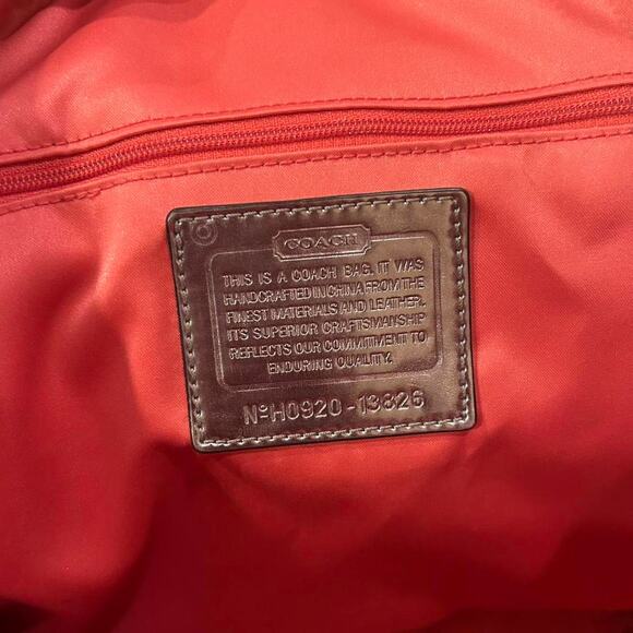 Coach poppy tote bag - Picture 5 of 6